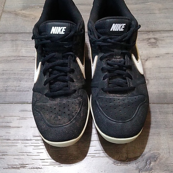 Nike Alpha Huarache Varsity Low Mens Baseball Cleat AO7959-001 BlackWhite SZ 7.5 - Picture 8 of 10